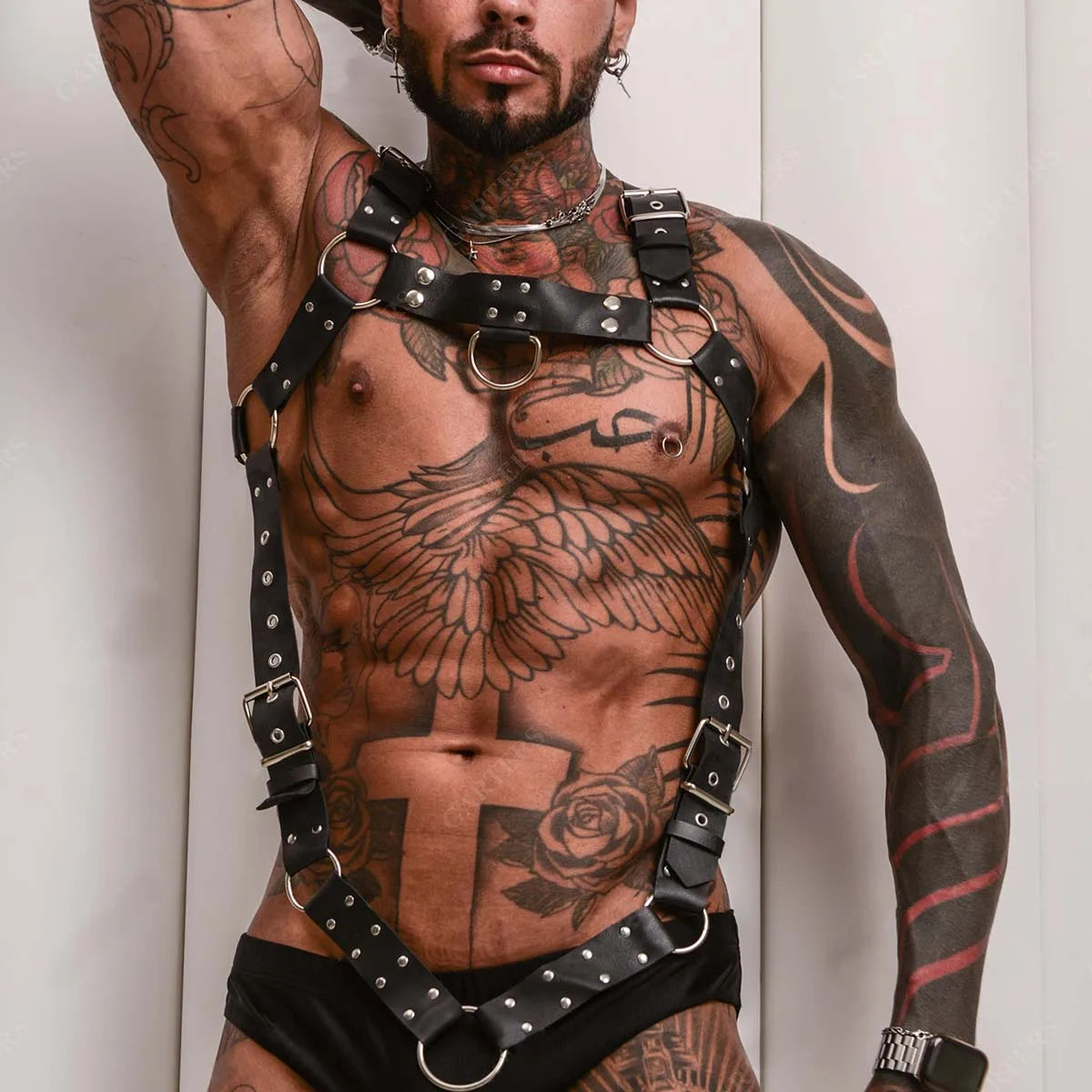 Men's Leather Harness