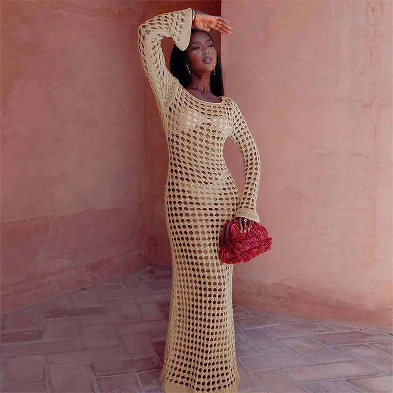 Crochet Maxi Dress