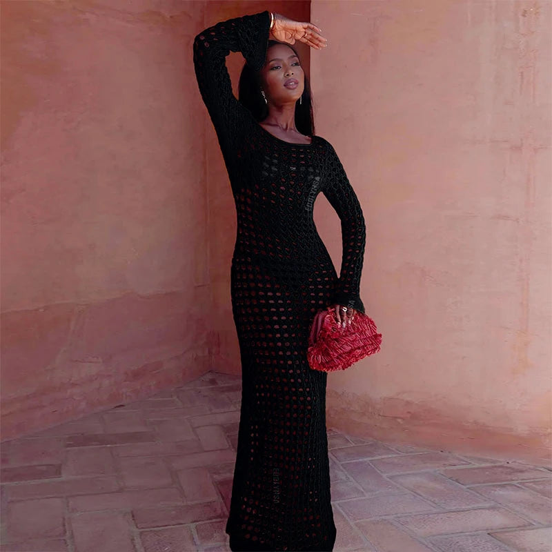 Crochet Maxi Dress