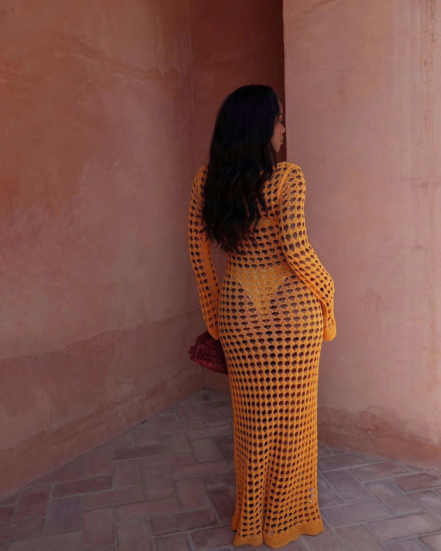 Crochet Maxi Dress