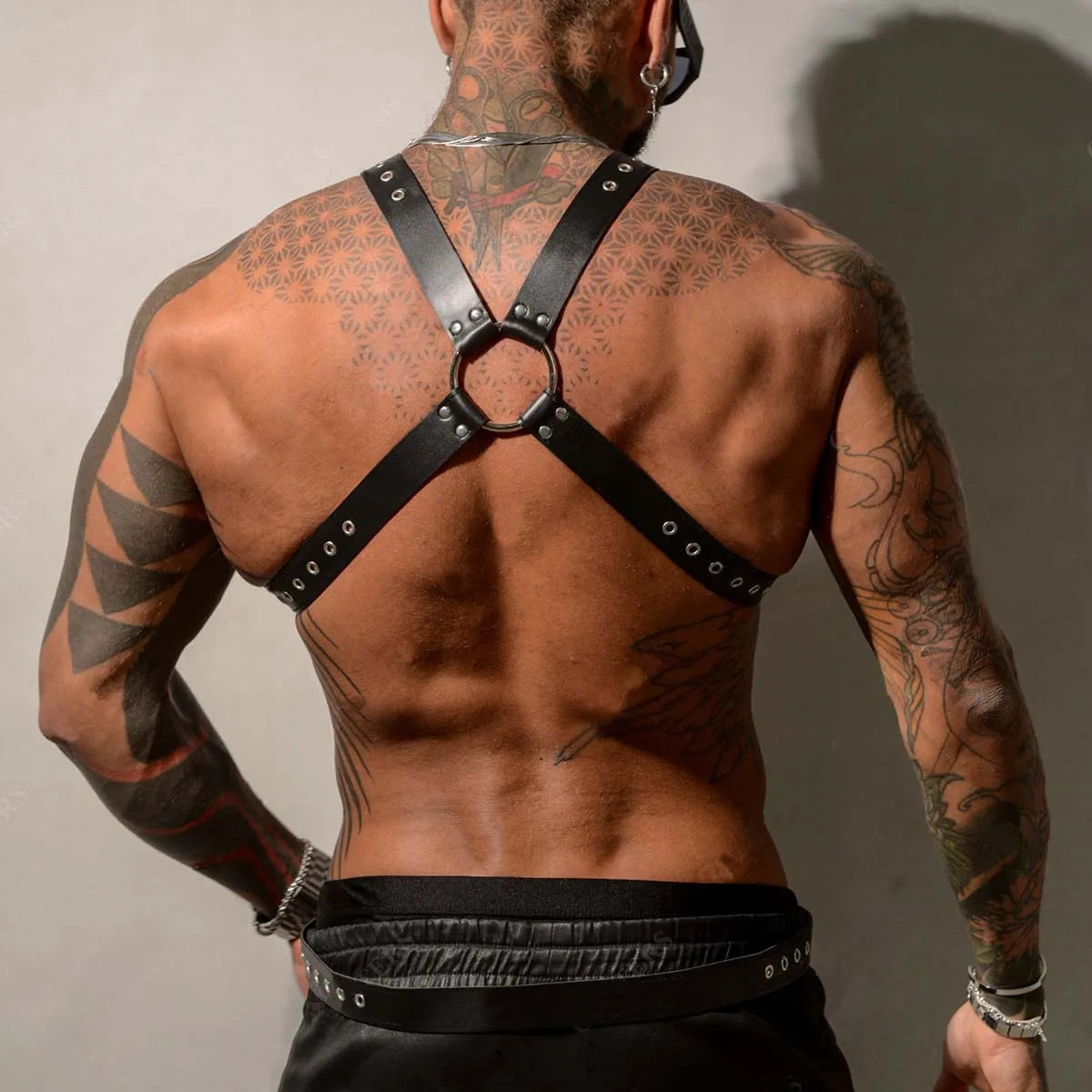 Men's Leather Harness