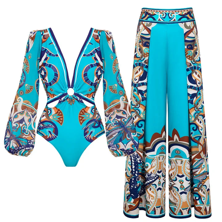 Carolina One piece & Cover up