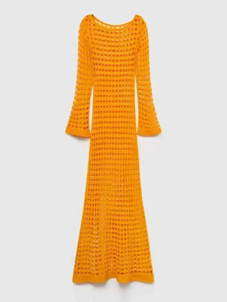 Crochet Maxi Dress