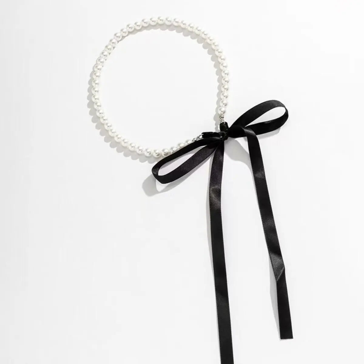 Velvet Ribbon Bowknot Choker