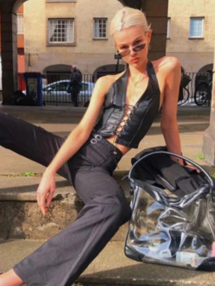 Liz's Leather top