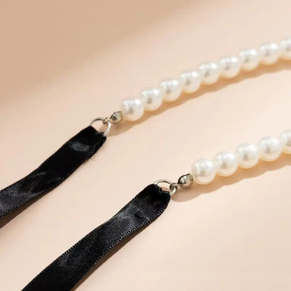 Velvet Ribbon Bowknot Choker