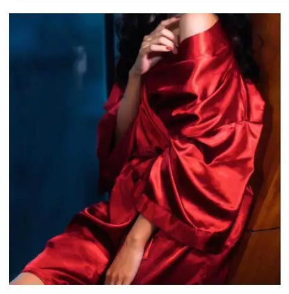 Satin Robe