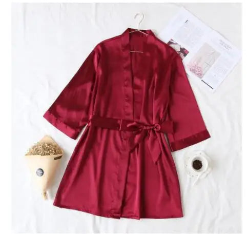 Satin Robe