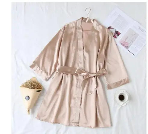 Satin Robe