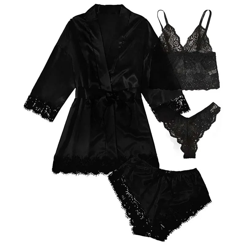 4 Pieces Sleepwear