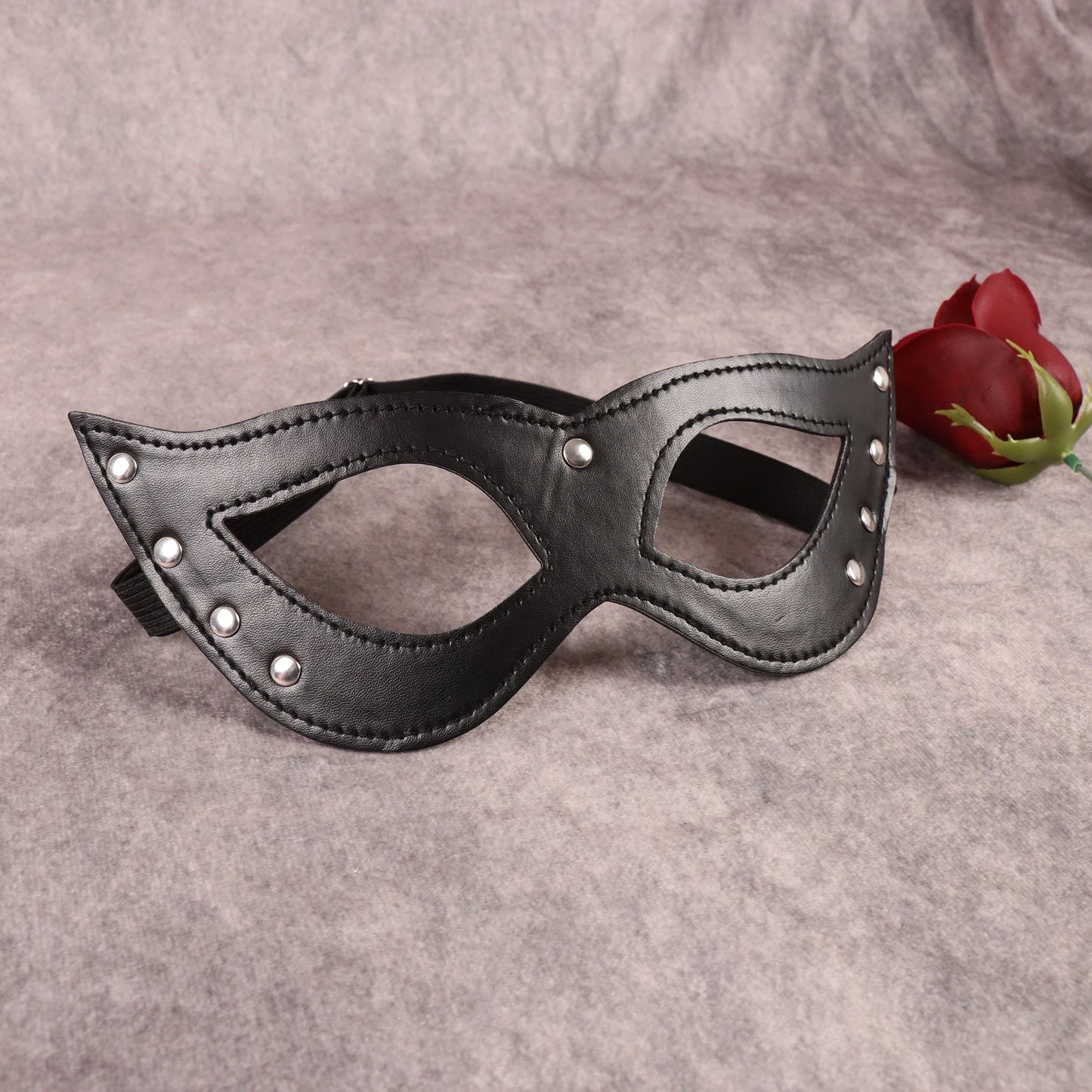 Cat Leather Eye Mask