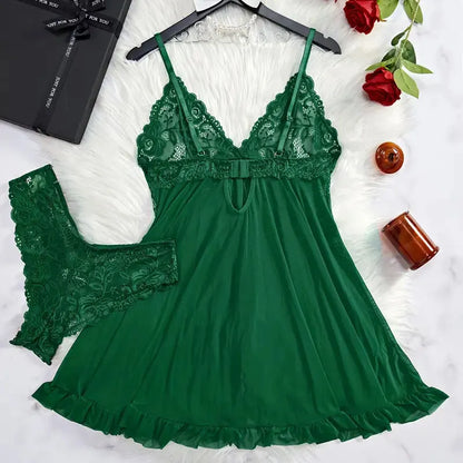 Nightgown Lace Set
