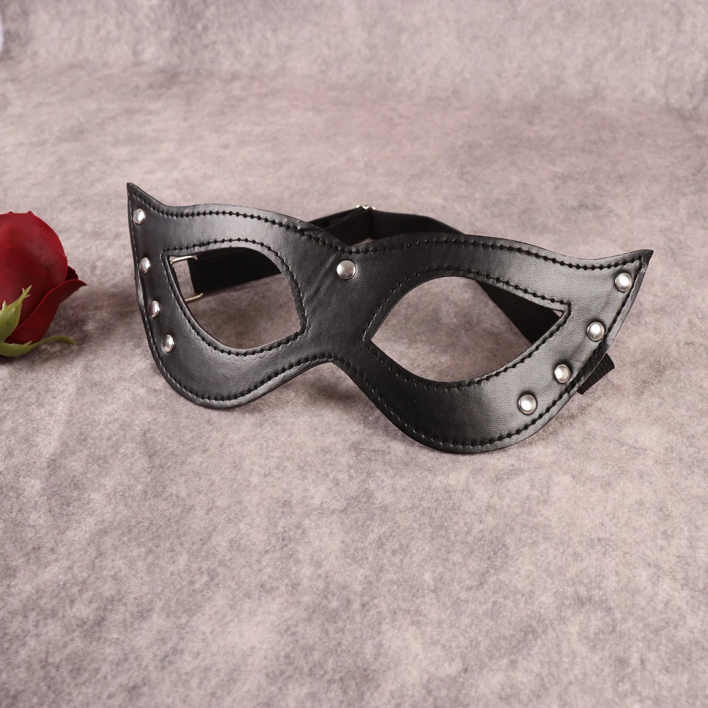Cat Leather Eye Mask
