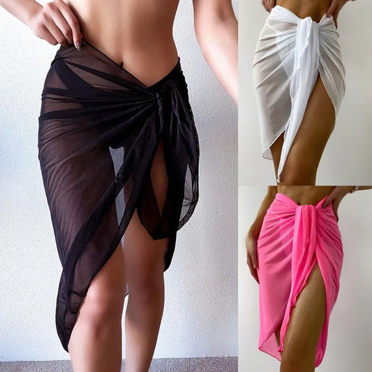 Sheer Wrap Cover Up