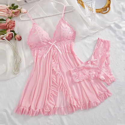 Nightgown Lace Set