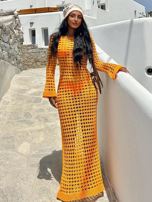 Crochet Maxi Dress