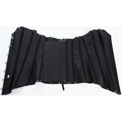 Black Vinyl Corset