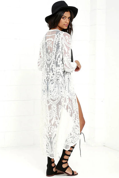 Lace  Kimono