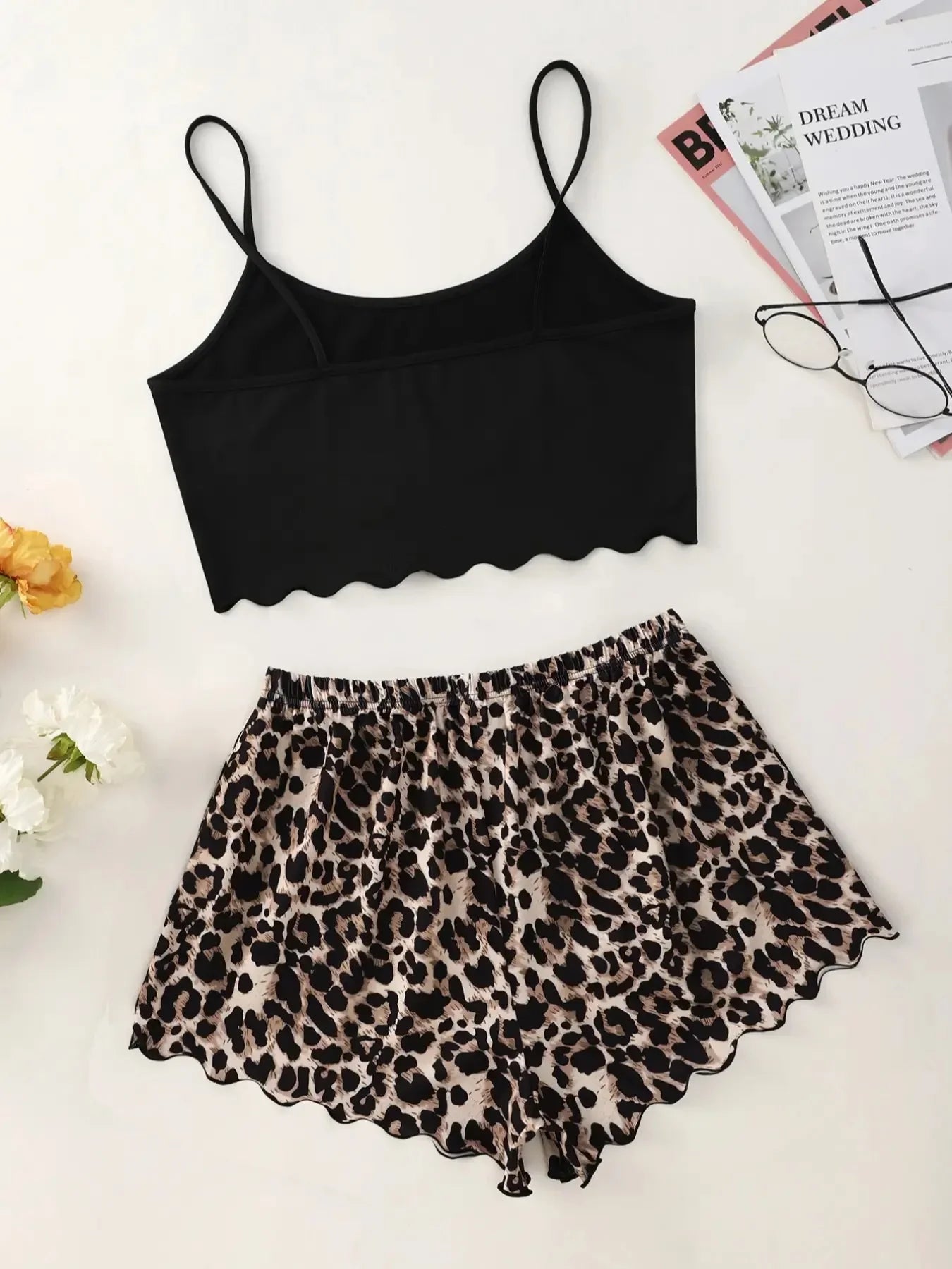 Pajamas Set Leopard