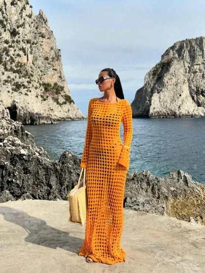 Crochet Maxi Dress