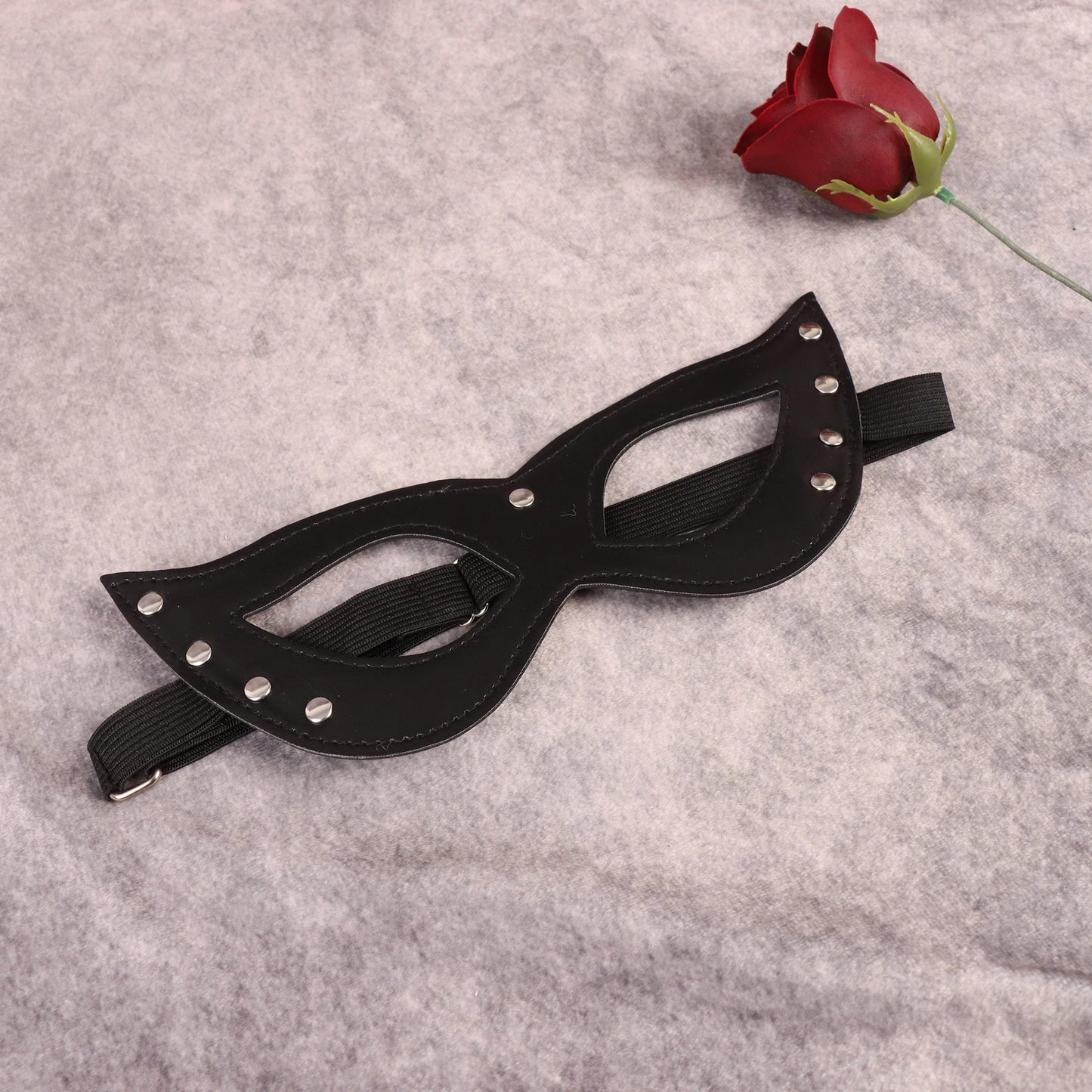 Cat Leather Eye Mask
