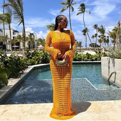 Crochet Maxi Dress