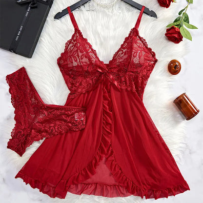 Nightgown Lace Set