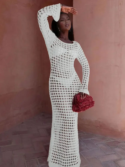 Crochet Maxi Dress