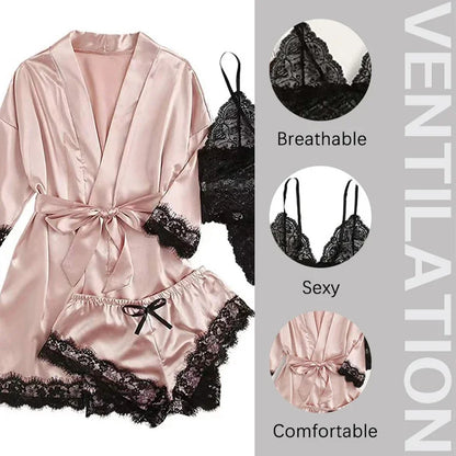4 Pieces Sleepwear