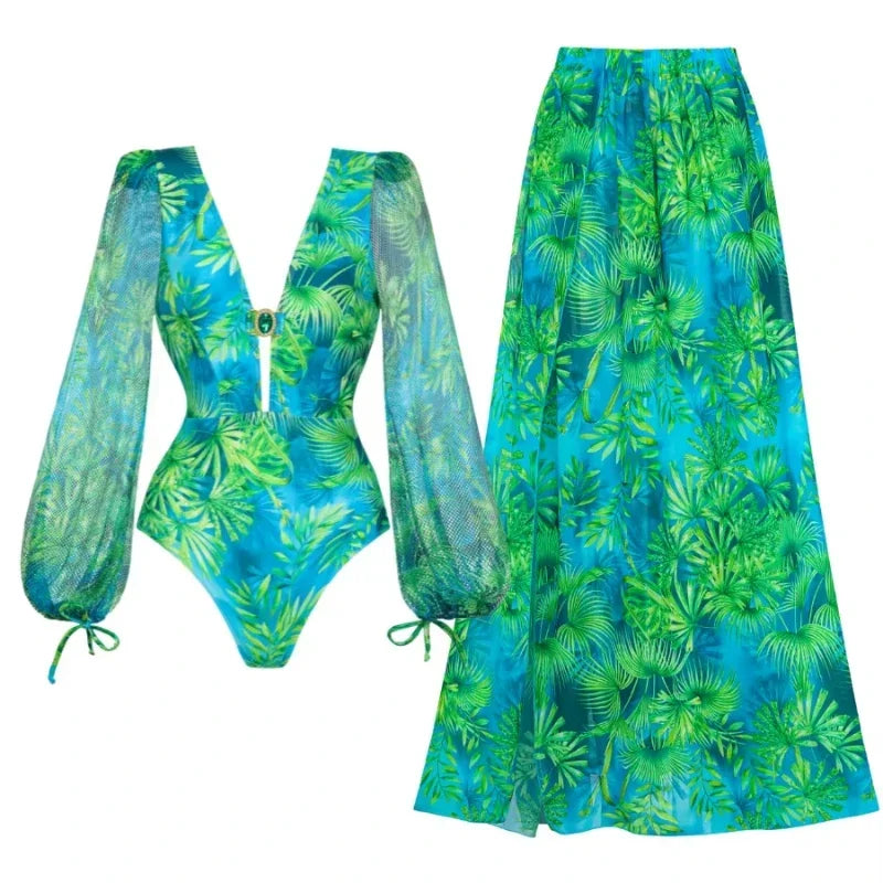 Carolina One piece & Cover up