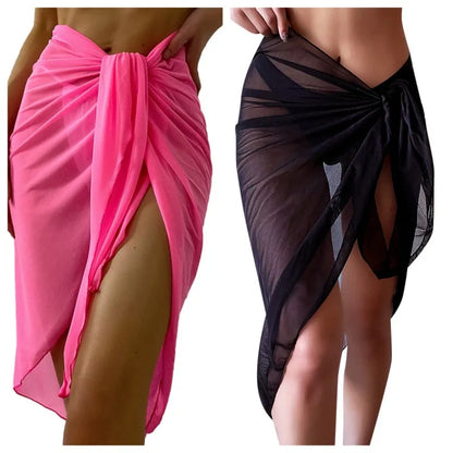 Sheer Wrap Cover Up