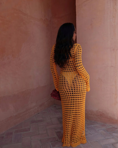 Crochet Maxi Dress