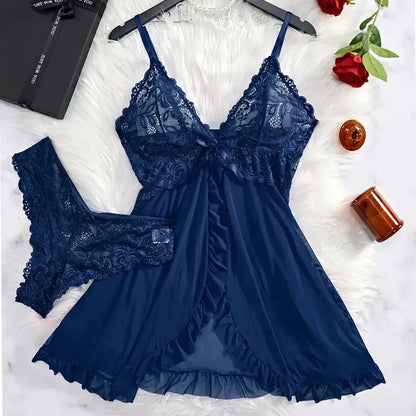 Nightgown Lace Set