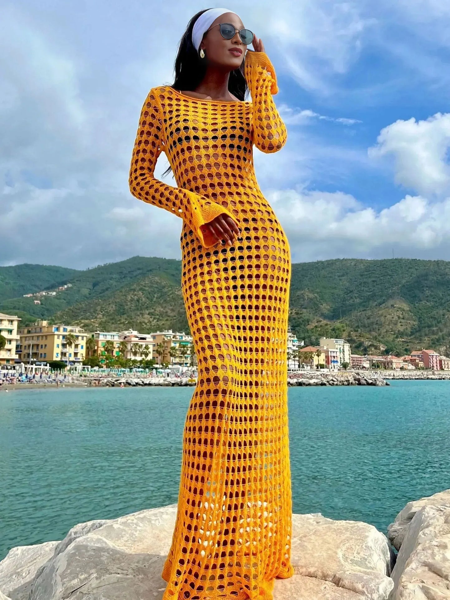 Crochet Maxi Dress