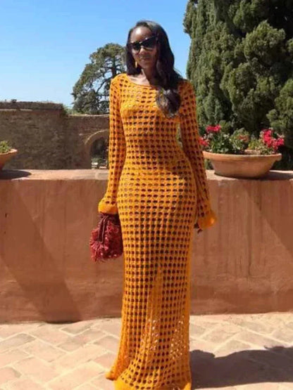 Crochet Maxi Dress