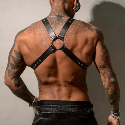 Men's Leather Harness