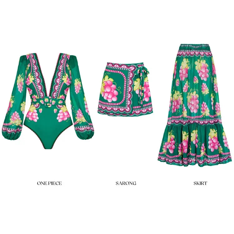 Carolina One piece & Cover up