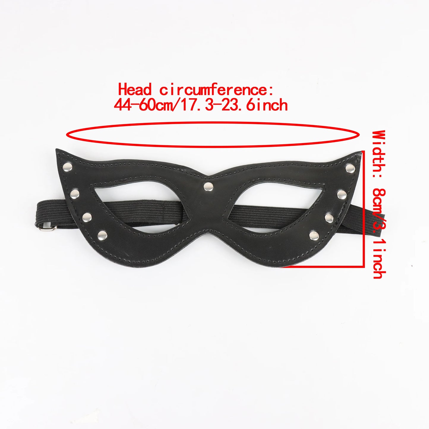 Cat Leather Eye Mask