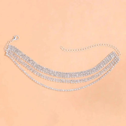 Rhinestone Foot Chain