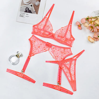 Coral Lingerie Set