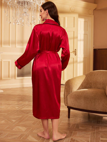 Satin Night Robe